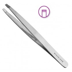 Inox tweezers straight point