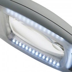 Lampara lupa LED con pie