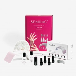 Semilac Kit Starter Vernis hybrides Try Me - LED 36W