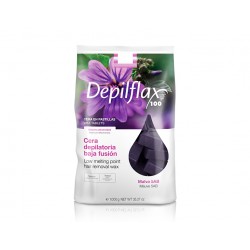 Mauve wax Depilflax 1 kg.